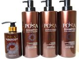 Posa Shampoo Color Care  Sulfate &Sodium Free Keratin Infused Enriched With Macadamia Oil 35.2 oz.1000ml