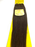 WEFT . HAIR EXTENSIONS .PREMIUM NATURAL .BRAZILIAN REMY 18 .INCH # 4. 100% HUMAN HAIR BRAZILIAN PREMY HAIR . NATURAL REMY