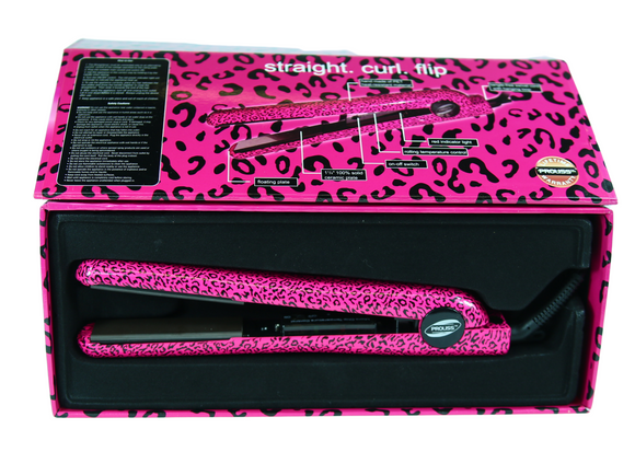 Proliss Infusion Hot Pink Leopard 1.25