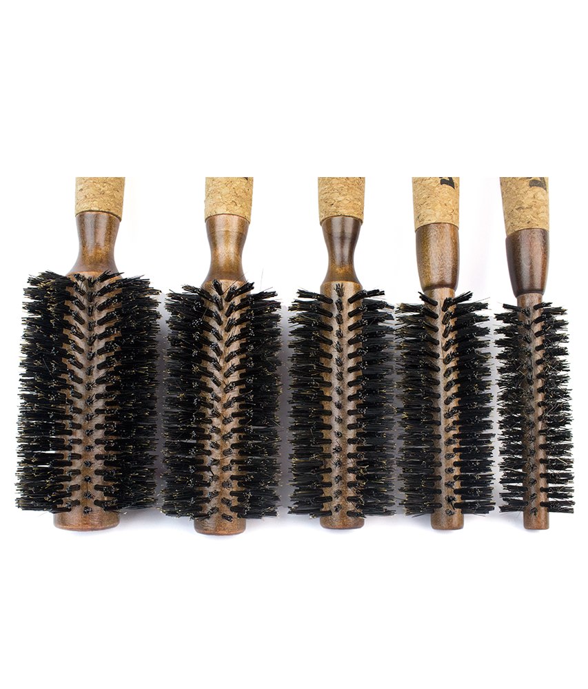 Sam'z Professional Round Brush with Boar & Nylon Bristles, Highest Quality  at the Lowest Price