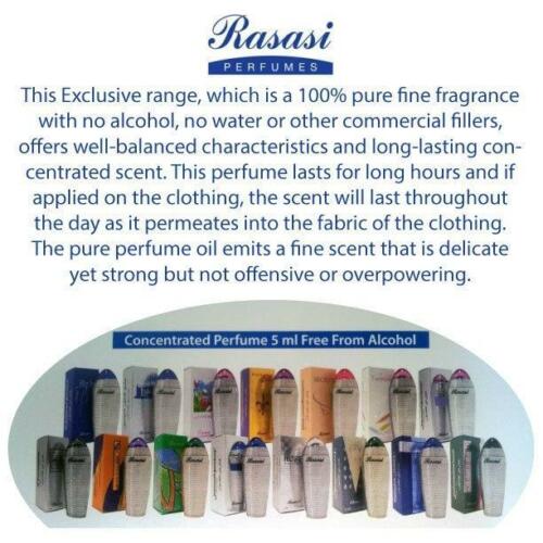 Rasasi Royale For Women 5ml No Alcohol Concentrated Perfume