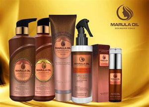 Marula Package/Shampoo 500ml/conditioner 500ml/Mask300ml/ Leave in250ml/ Diamond Edge80ml