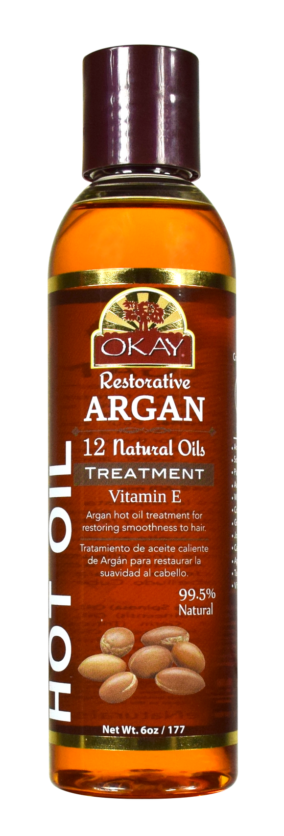 Okay Argan Oil Hot Oil Treatment, 6 Oz