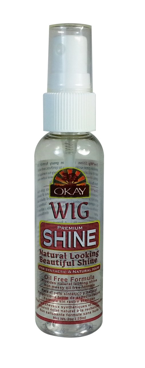 OKAY Premium WIG SHINE for Synthetic & Natural Hair 