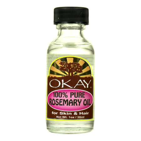 Okay 100% Pure Rosemary Oil For Hair and Skin, 1 Oz