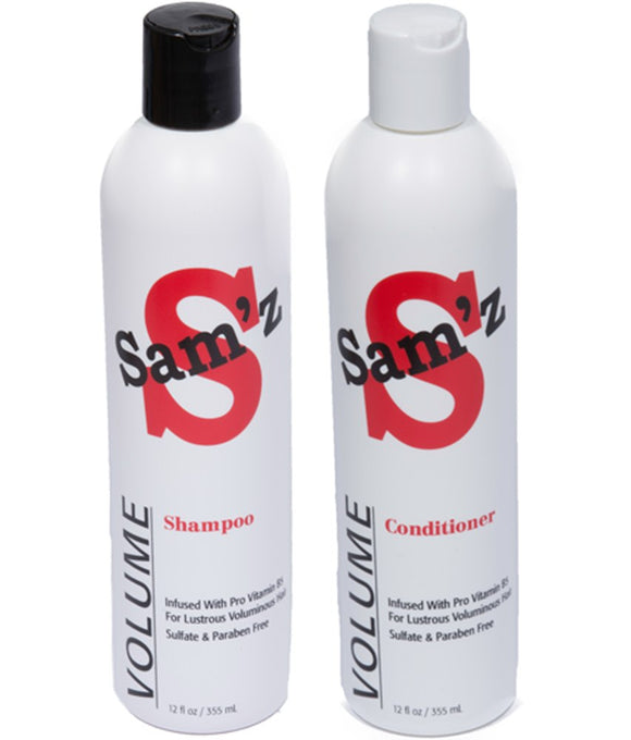Sam'z Volume Shampoo & Conditioner Package 12 oz. each