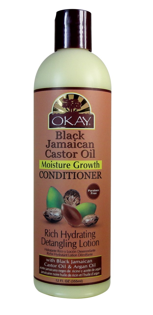 OKAY Jamaican Castor Oil Conditioner – Mit Schwarzem Rizinusöl & Arganöl (355 Ml)