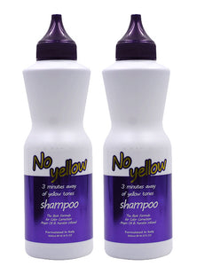 NO Yellow shampoo 3 minutes away of Yellow  tones.formulated in Italy.500ml.16.9 FLOZ