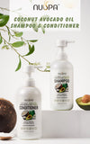 Nuspa Coconut Avocado Shampoo 450ml .15.2Fl.Oz