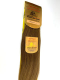 WEFT .PREMIUM NATURAL REMY HAIRB EXTENSION 100% BRAZILIAN REMY HUMAN HAIR . 16 INCH. #6                 .STRAIGHT