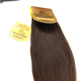 WEFT .PREMIUM NATURAL REMY HAIR EXTENSION 100% BRAZILIAN REMY HUMAN HAIR. /20 INCH.              # 4 . (STRAIGHT)