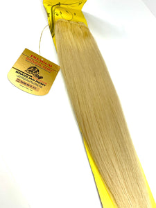 WEFT. HAIR EXTENSIONS .PREMIUM NATURAL .BRAZILIAN REMY 18 .INCH  # 613.