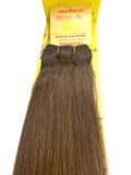 WEFT.PREMIUM NATURAL REMY 100% BRAZILIAN HUMAN HAIR TANGLE FREE/SHED FREE/GERM FREE .22.INCH # 8.