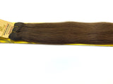 WEFT.PREMIUM NATURAL REMY 100% BRAZILIAN HUMAN HAIR TANGLE FREE/SHED FREE/GERM FREE .22.INCH # 8.