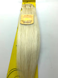 CLIP IN..PREMIUM NATURAL REMY 100% BRAZILIAN HUMAN HAIR TANGLE FREE/SHED FREE/GERM FREE .18.INCH # 60..