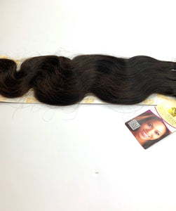 QING HAIR EXTENSIONS %100 HUMAN HAIR. REMY HAIR .BADY 28 INCH#4..TANGLE FREE/NOT SHEDDING/CAN BE BLEACHING/SILK SHINING/SOFT SMOOTH.(BODY)  COLOR NATURAL.