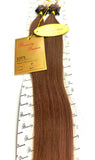 MAGIC RING LOOP EUROPEAN.REMI STRAIGHT. HAIR EXTENSIONS . BEAUTY QUEEN .100%REMI HUMAN HAIR .18. INCH #.613.