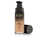 02 Natural Milani Conceal + Perfect 2 in 1 Foundation + Concealer