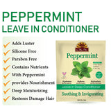 OKAY Soothing And Invigorating Peppermint Leave In Conditioner Packet - Helps Refresh, Revitalize, And Add Softness To Hair - Sulfate, Silicone, Paraben Free For All Hair Types and Textures - Made in USA 1.5oz
