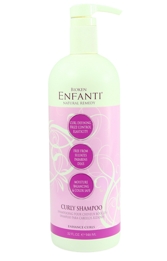 Bioken Enfanti Natural Remedy Curly Shampoo 32 Oz Be