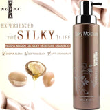Silky Moisture Argan Oil Shampoo Sulfate & Gluten Free 1000ML.35.25 oz.