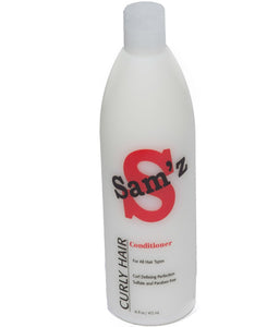 Sam'z Curly Hair Conditioner Sulfate & Paraben Free 16 oz.