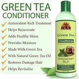 OKAY Green Tea Nourishing Antioxidant Rich Conditioner – Helps Revitalize, Rejuvenate, And Restore Moisture to Hair - Sulfate, Silicone, Paraben Free For All Hair Types and Textures- Made in USA 12oz / 355ml