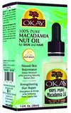 Macadamian Oil 100% Pure Naturals for Hair & Skin-Heals Skin- Softens And Moisturizes Skin- Improves Hair Strength & Manageability- Controls Frizz- For All Hair Textures And All Skin Types- Silicone, Paraben Free - Made in USA 1oz / 30ml